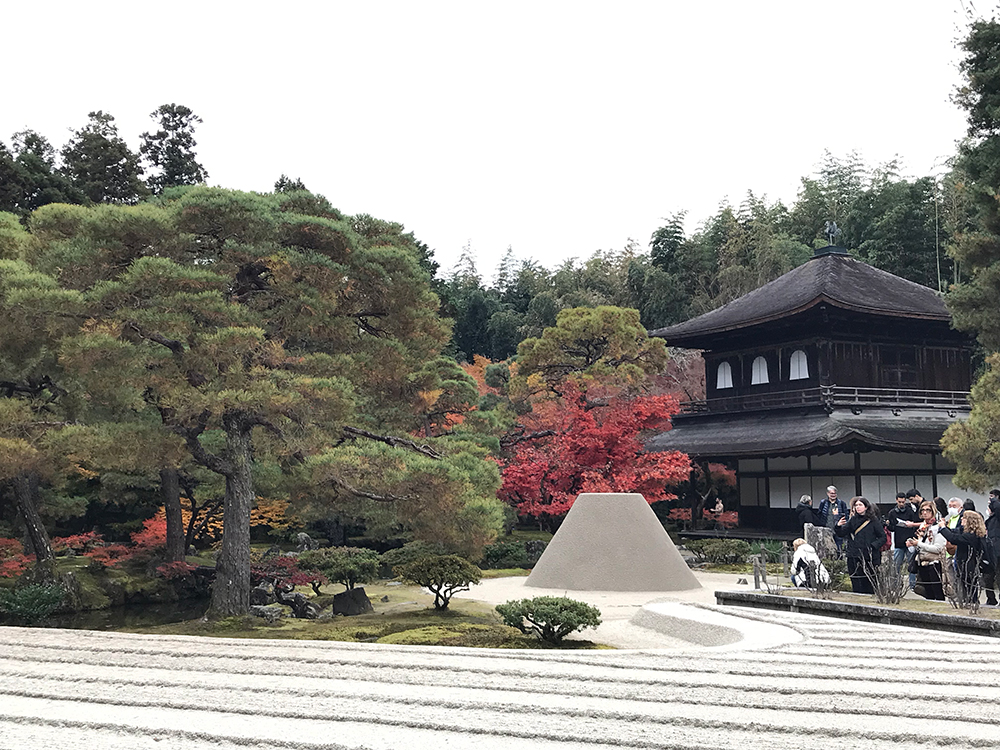 銀閣寺　京都　紅葉