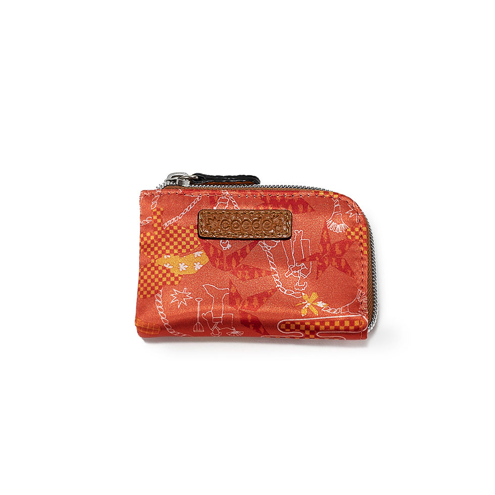 京都限定のELISIR caede KYOTO | エリシアカエデ京都のバッグシリーズ　L zip card case