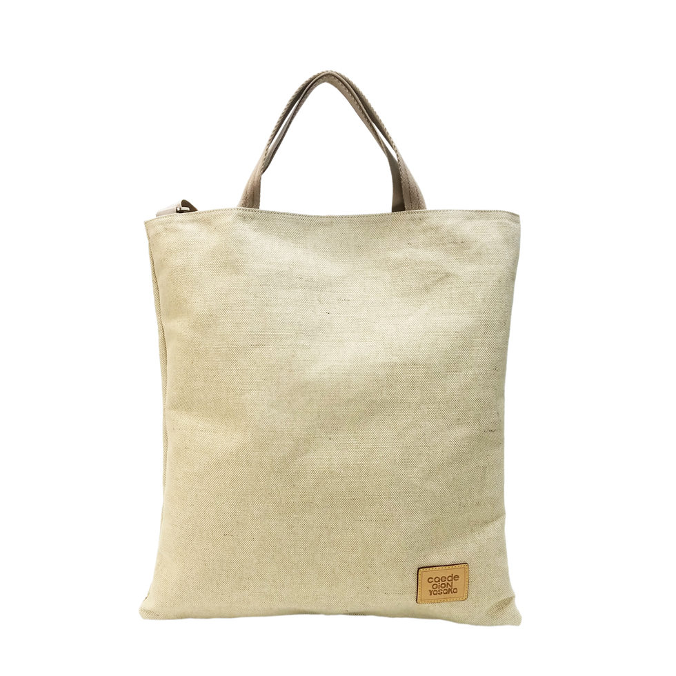 maikopuzzle 3face tote ivory