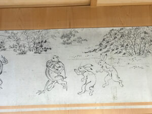 高山寺　鳥獣戯画　京都