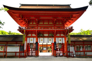 京都　下鴨神社　紅葉