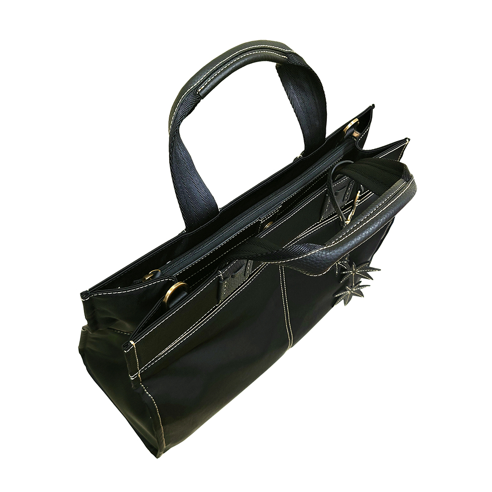 京都限定のELISIR caede KYOTO | エリシアカエデ京都のバッグシリーズ　Wrinkle Serena Grande Black