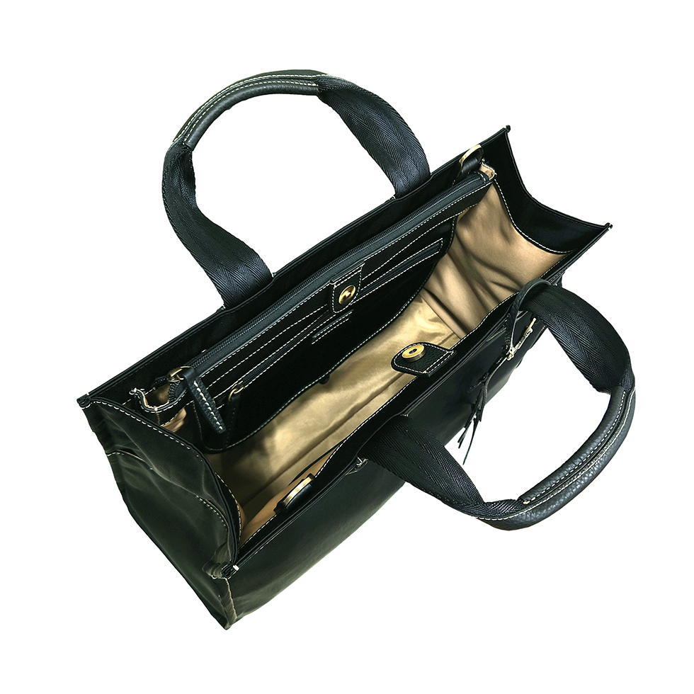 京都限定のELISIR caede KYOTO | エリシアカエデ京都のバッグシリーズ　Wrinkle Serena Grande Black