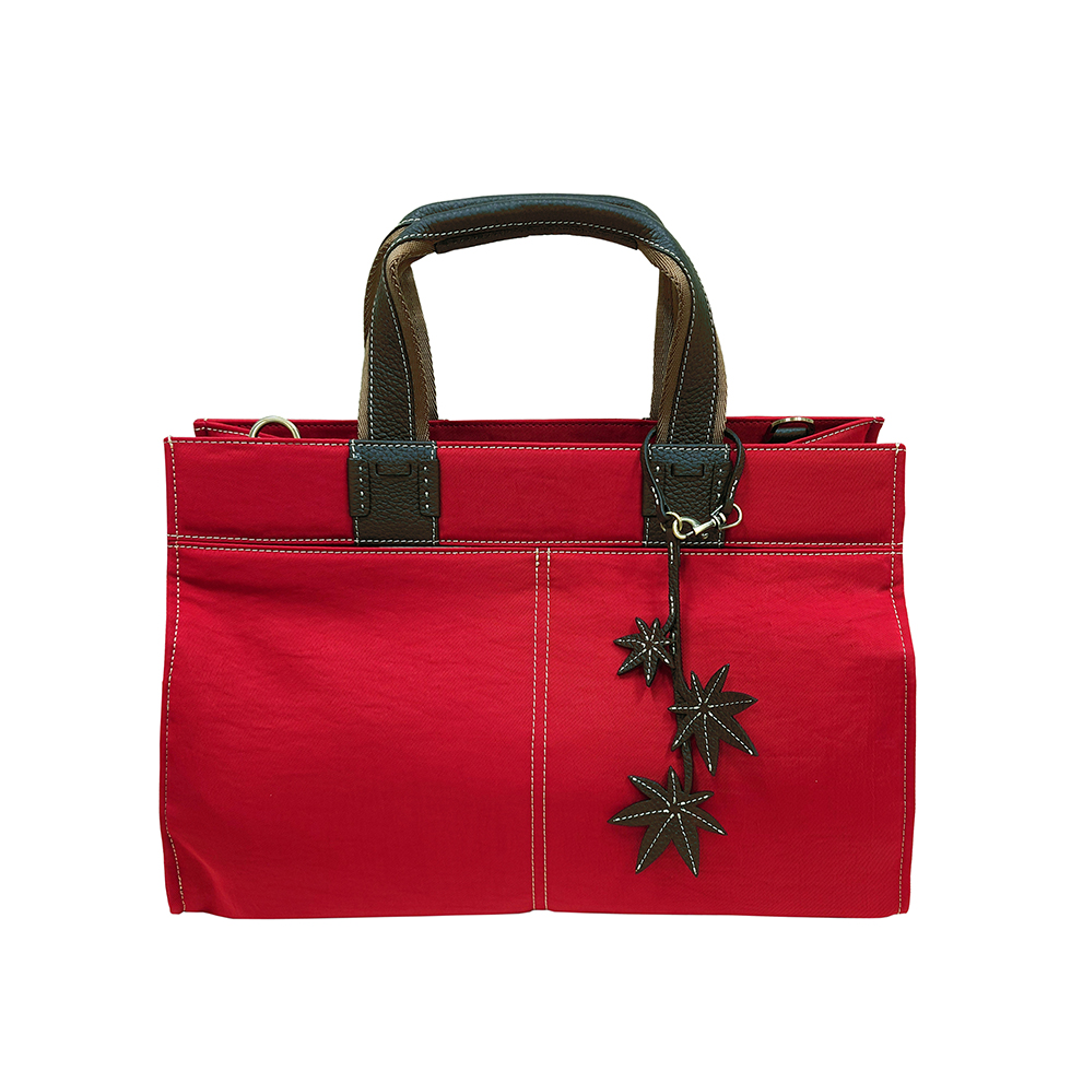 京都限定のELISIR caede KYOTO | エリシアカエデ京都のバッグシリーズ　Wrinkle Serena Grande Red