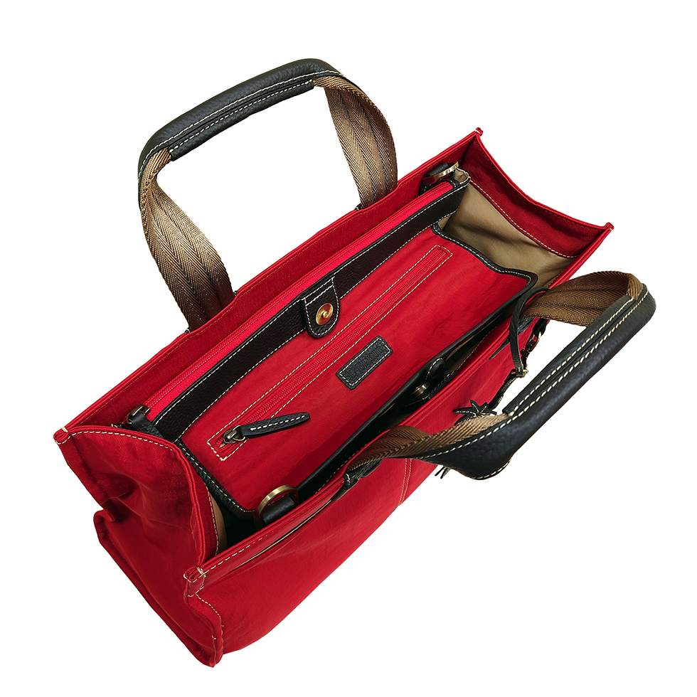 京都限定のELISIR caede KYOTO | エリシアカエデ京都のバッグシリーズ　Wrinkle Serena Grande Red