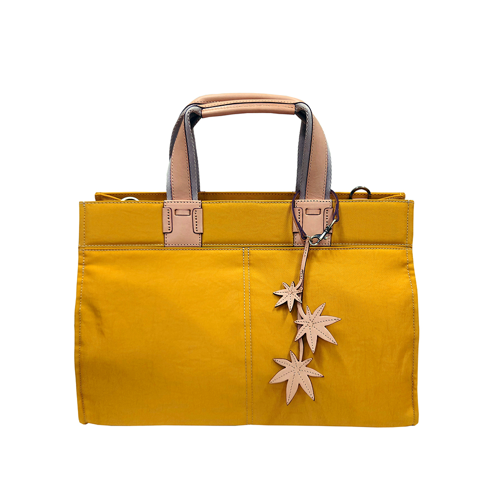 京都限定のELISIR caede KYOTO | エリシアカエデ京都のバッグシリーズ　Wrinkle Serena Grande Yellow