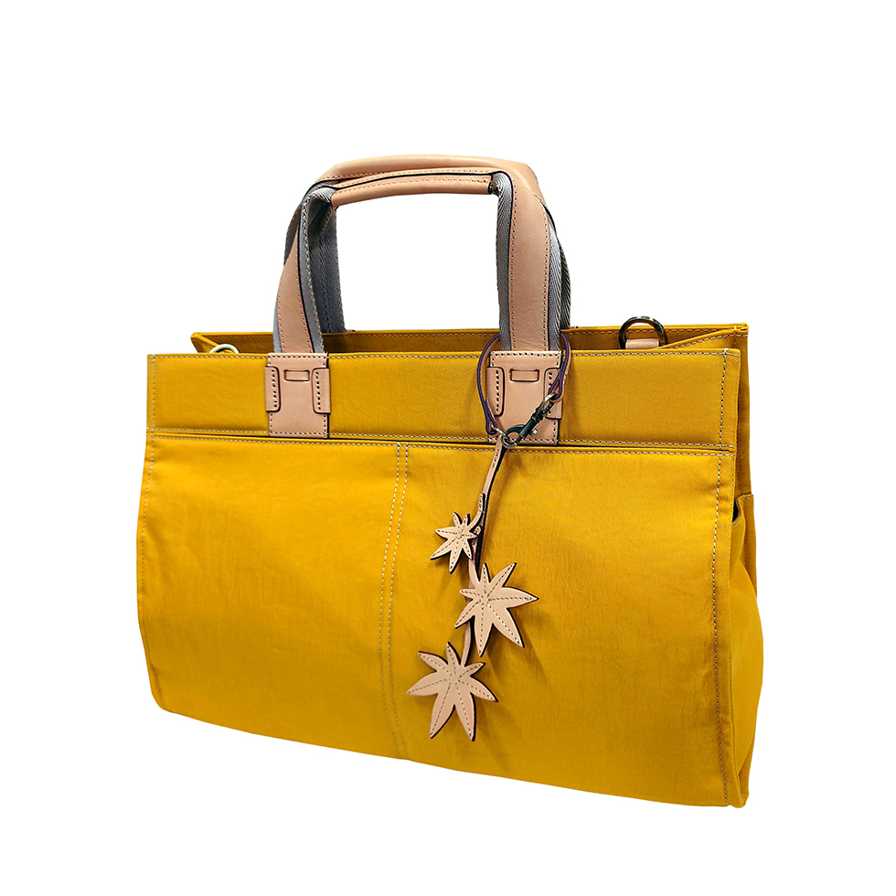 京都限定のELISIR caede KYOTO | エリシアカエデ京都のバッグシリーズ　Wrinkle Serena Grande Yellow
