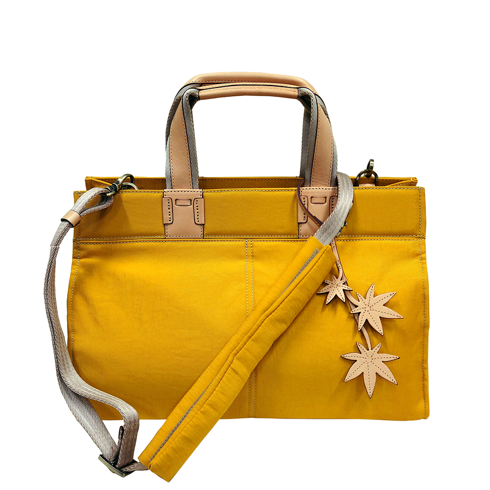 京都限定のELISIR caede KYOTO | エリシアカエデ京都のバッグシリーズ　Wrinkle Serena Grande Yellow
