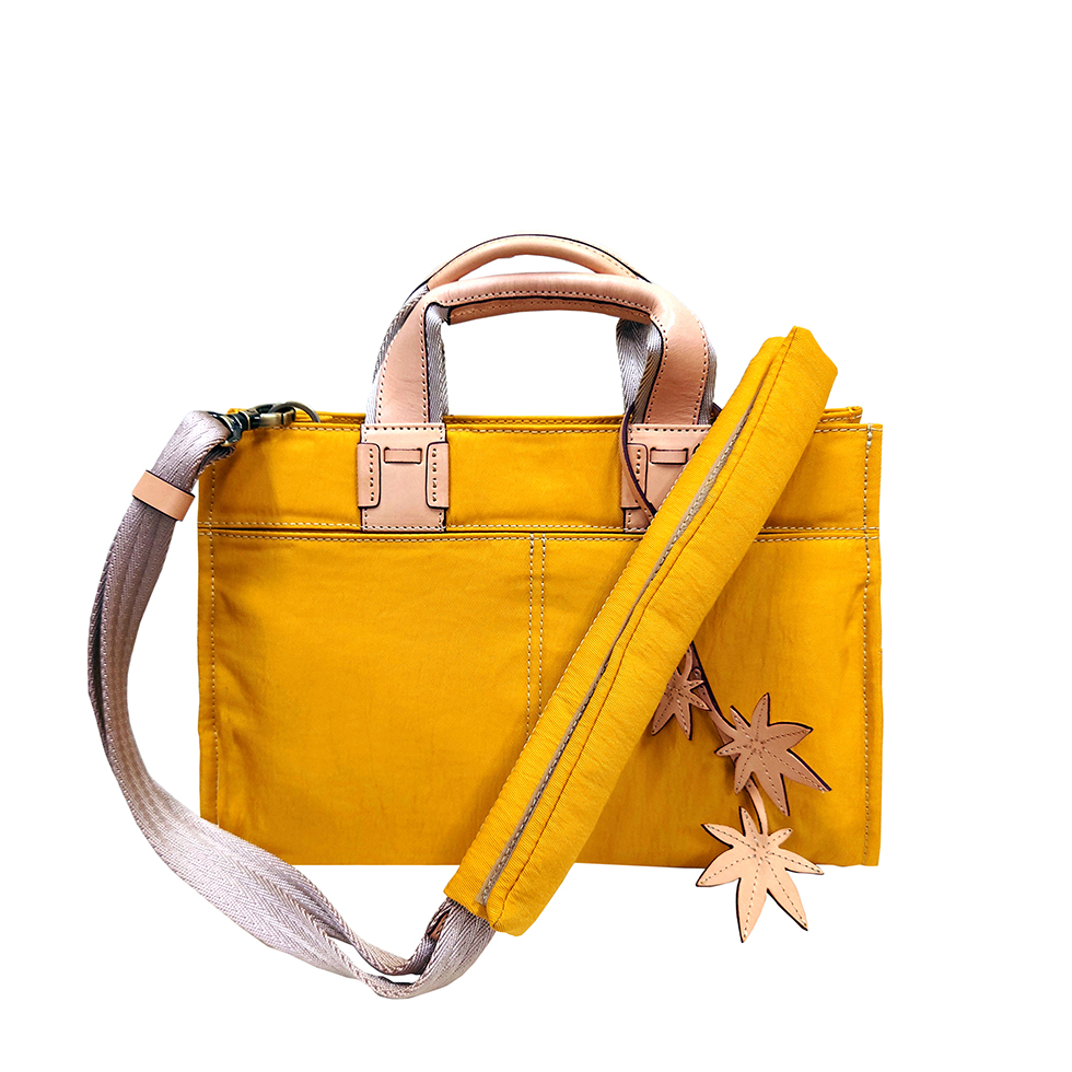 京都限定のELISIR caede KYOTO | エリシアカエデ京都のバッグシリーズ　Wrinkle SERENA Yellow
