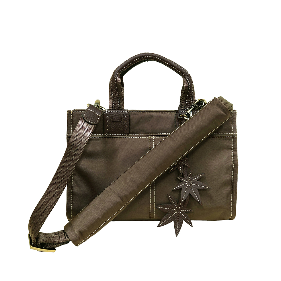 京都限定のELISIR caede KYOTO | エリシアカエデ京都のバッグシリーズ　Wrinkle Serena Mini Brown