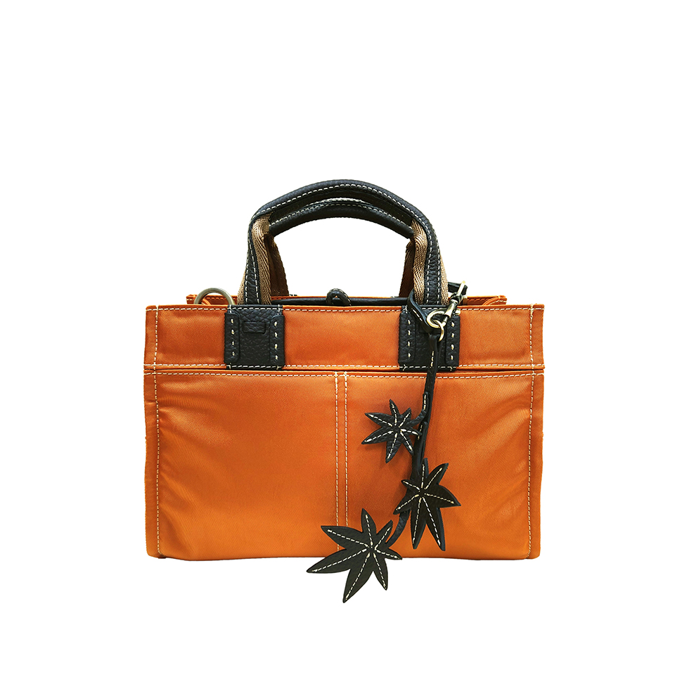 京都限定のELISIR caede KYOTO | エリシアカエデ京都のバッグシリーズ　Wrinkle Serena Mini Orange