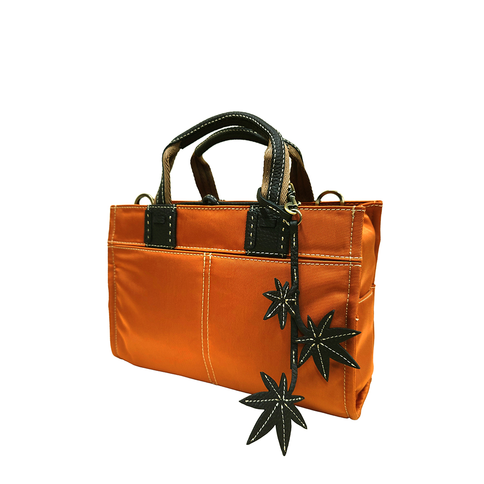 京都限定のELISIR caede KYOTO | エリシアカエデ京都のバッグシリーズ　Wrinkle Serena Mini Orange