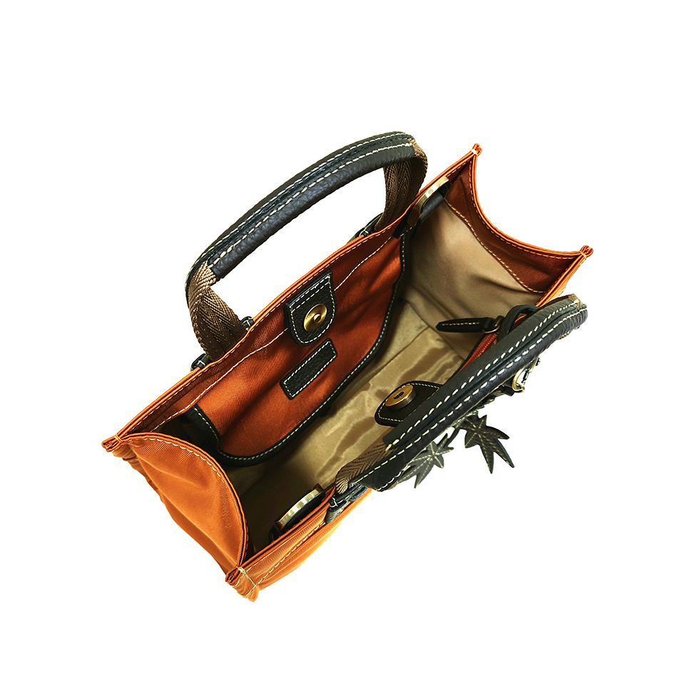 京都限定のELISIR caede KYOTO | エリシアカエデ京都のバッグシリーズ　Wrinkle Serena Mini Orange