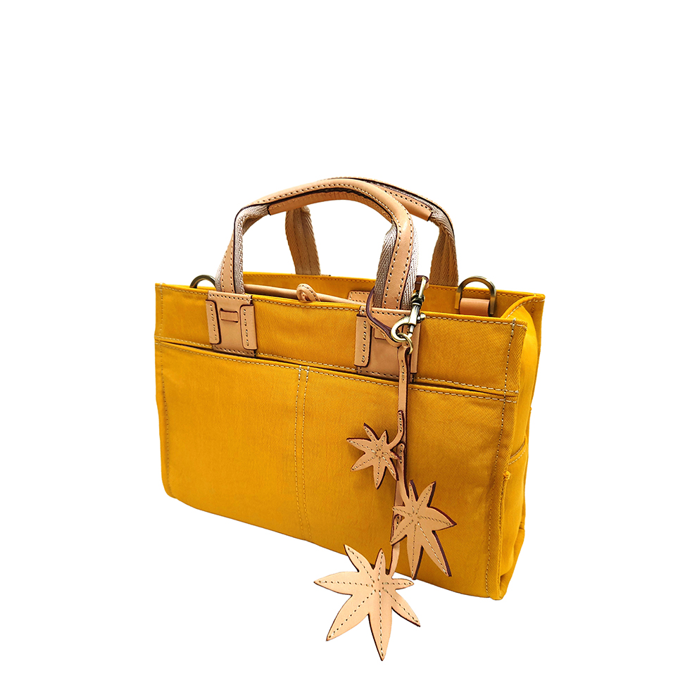 京都限定のELISIR caede KYOTO | エリシアカエデ京都のバッグシリーズ　Wrinkle Serena Mini Yellow
