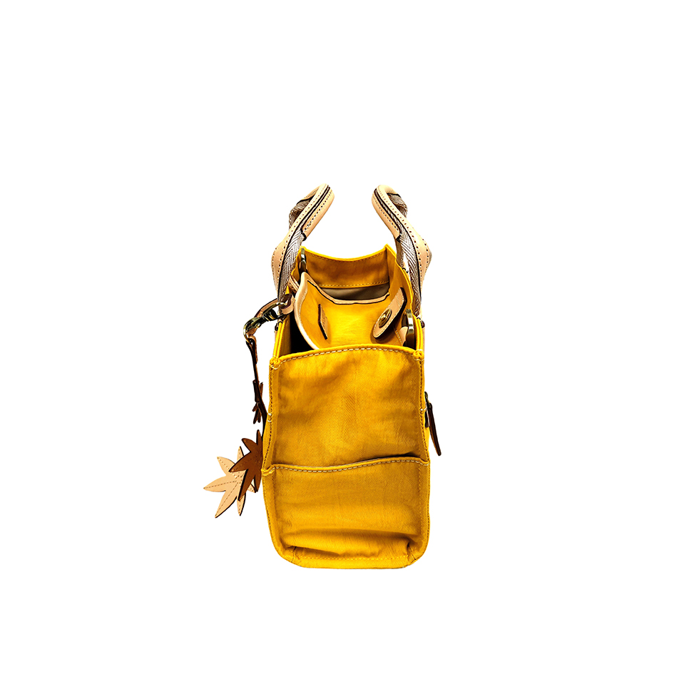 京都限定のELISIR caede KYOTO | エリシアカエデ京都のバッグシリーズ　Wrinkle Serena Mini Yellow