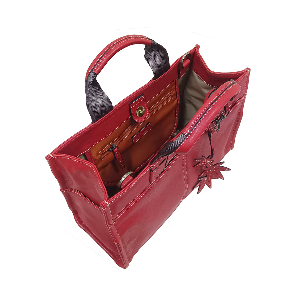 京都限定のELISIR caede KYOTO | エリシアカエデ京都のバッグシリーズ　SERENA Red