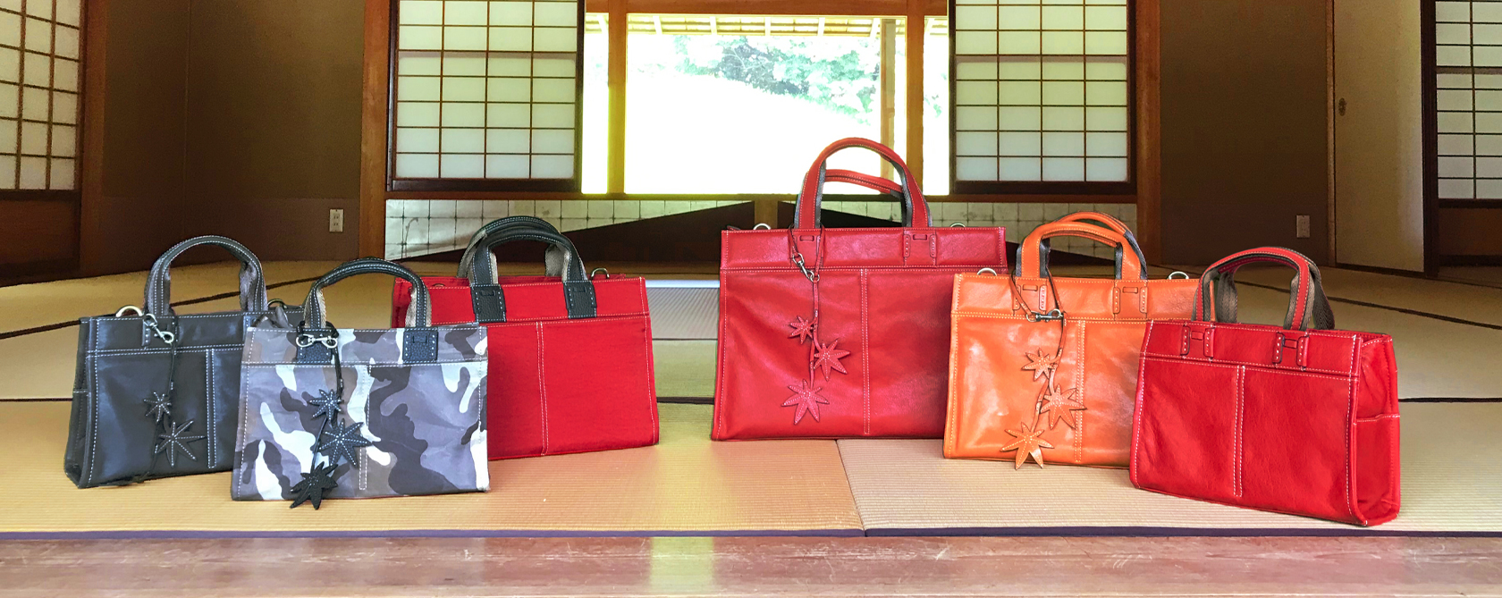 京都限定のELISIR caede KYOTO | エリシアカエデ京都のバッグシリーズ　Wrinkle SERENA