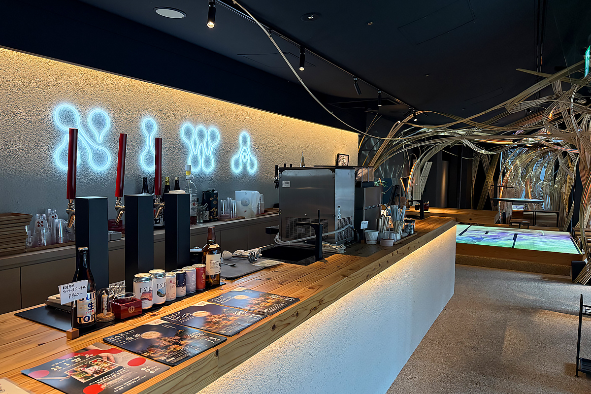 京都の新名所NIWA 店内