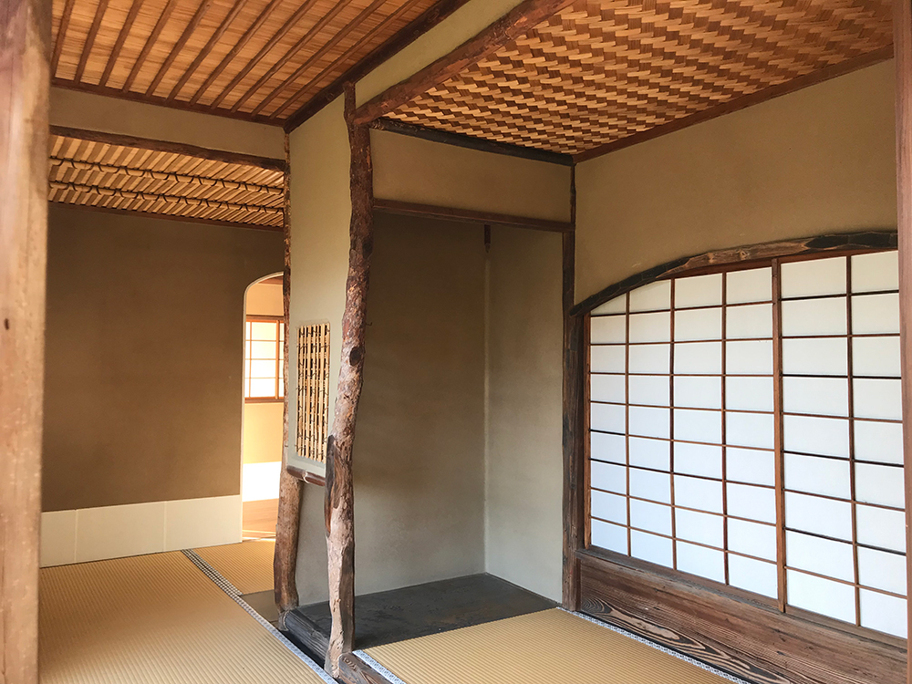 お茶室 上段一畳貴人床