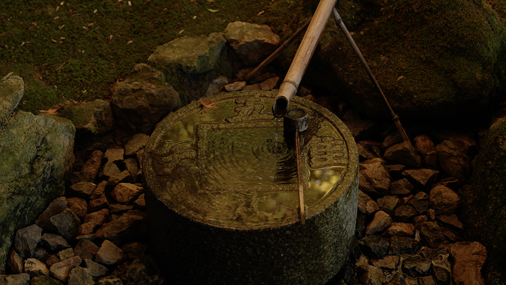 龍安寺 吾唯足知の蹲(知足のつくばい)